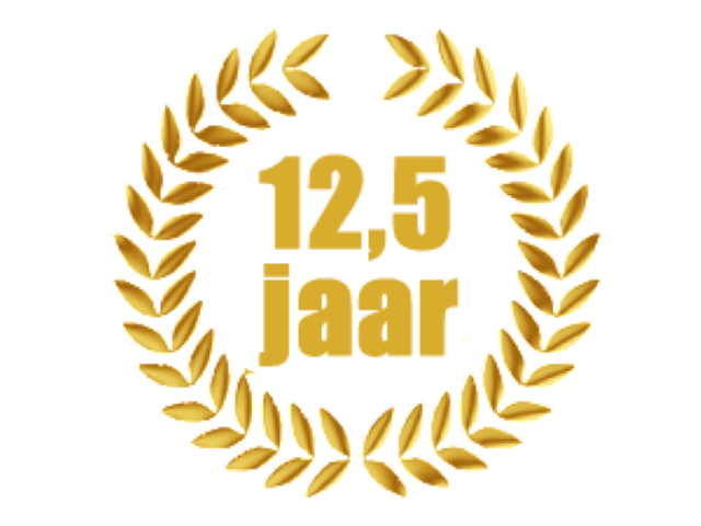 Jubileum 12,5 jaar